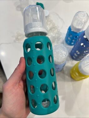 Life Factory Lead Free Glass Baby Bottles bundle